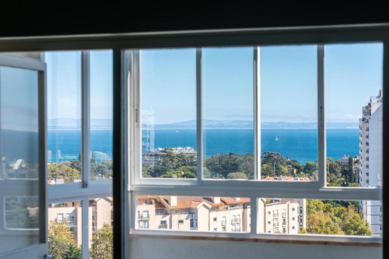Amazing Sea View Apt With Pool Cascais - Atjoanas Exterior photo