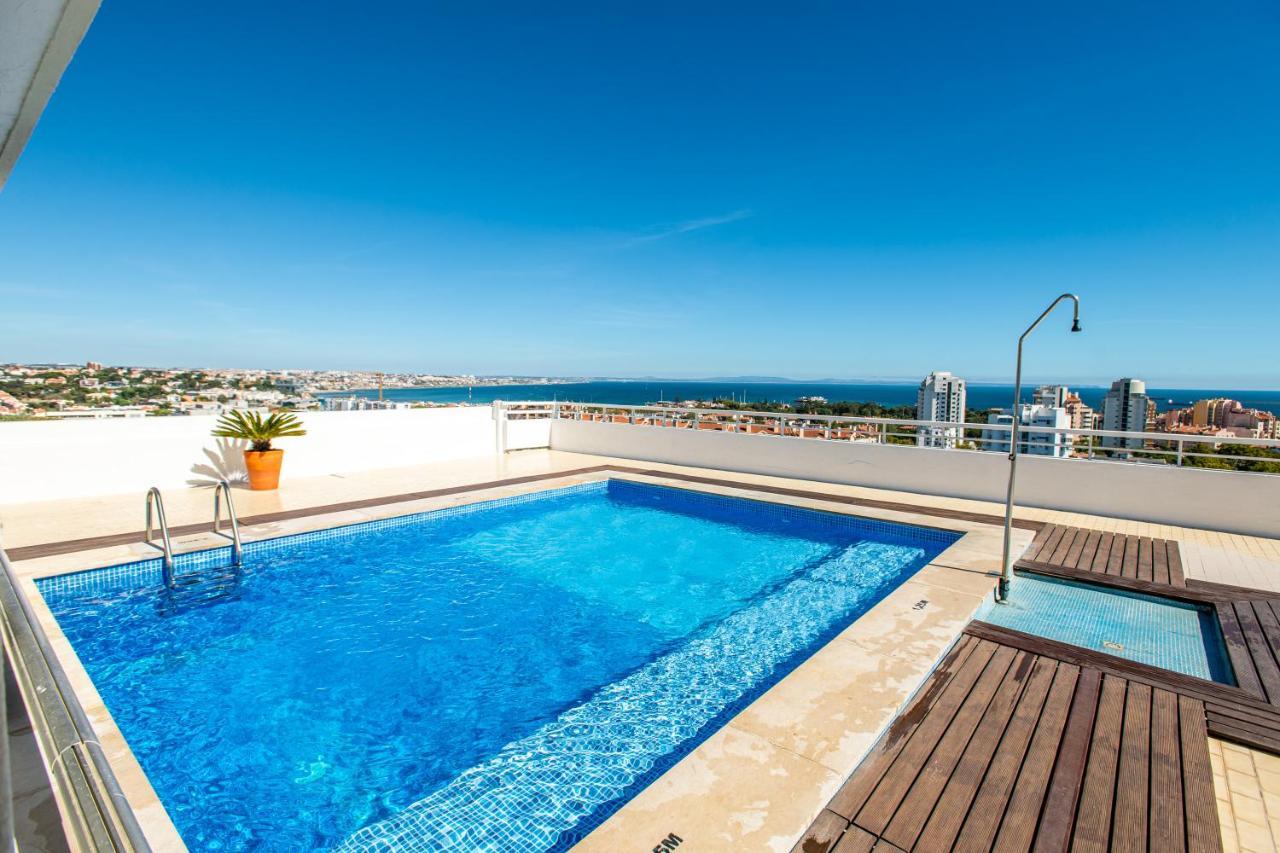 Amazing Sea View Apt With Pool Cascais - Atjoanas Exterior photo
