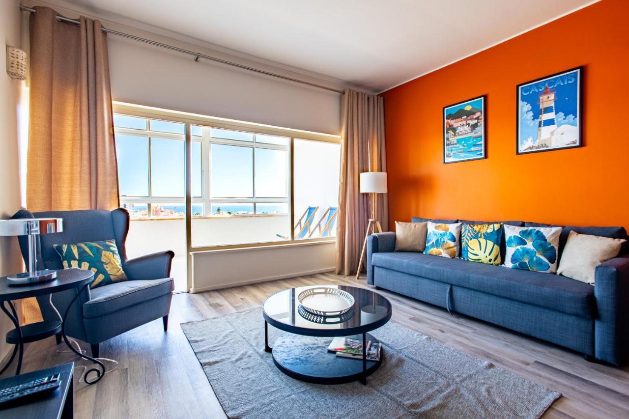 Amazing Sea View Apt With Pool Cascais - Atjoanas Exterior photo