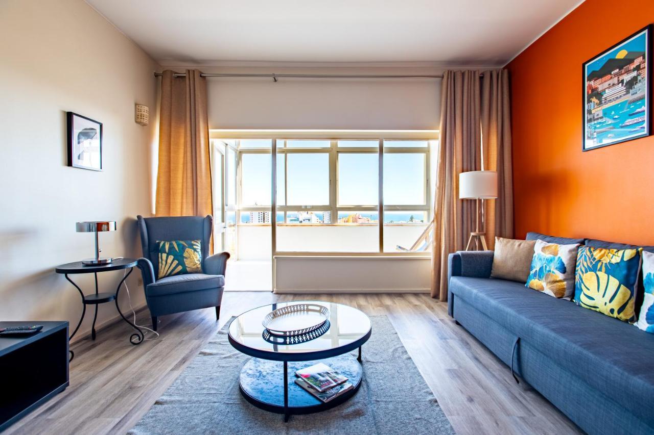 Amazing Sea View Apt With Pool Cascais - Atjoanas Exterior photo